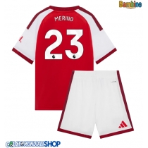 Maglie da calcio Arsenal Mikel Merino #23 Prima Maglia Bambino 2026-27 Manica Corta + Pantaloni corti)
